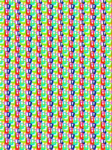 多彩立体图案背景纹理