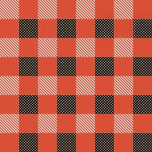 红黑格子图案纹理背景