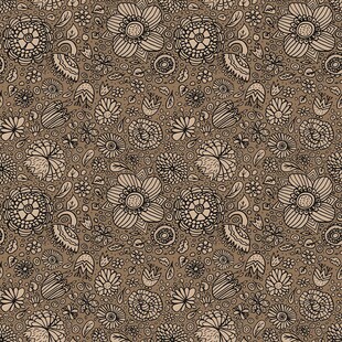 复古花纹图案设计素材