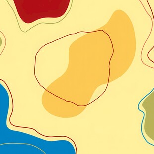 抽象多彩几何图案背景