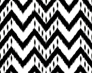 黑白锯齿纹几何图案纹理四方连续