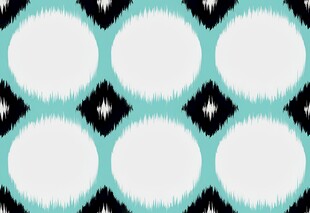 几何波点图案纹理设计四方连续 