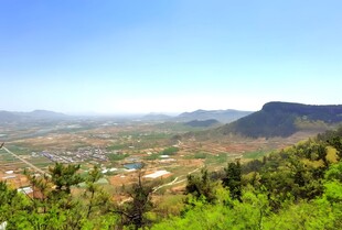 山间绿野风光美景