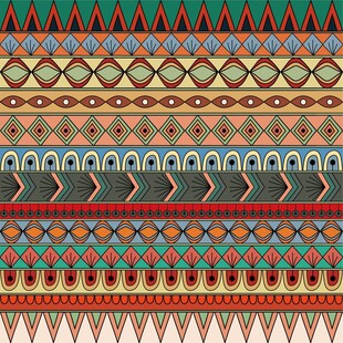 民族风几何图案纹理