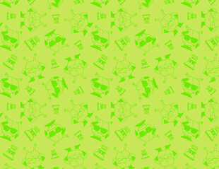 清新绿色植物纹理背景图