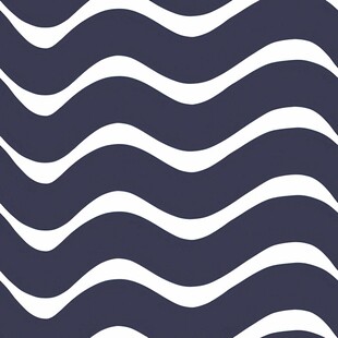 蓝白波浪纹几何图案背景