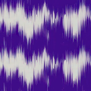 紫白相间波浪纹图案