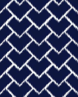 深蓝色几何线条编织图案