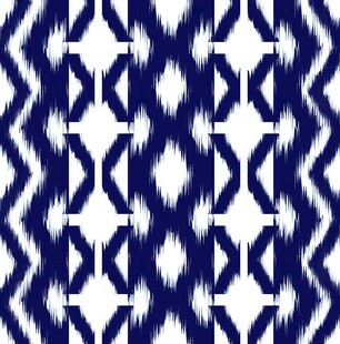 蓝白几何图案纹理