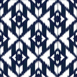 蓝白几何图案纹理