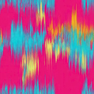 多彩渐变抽象波纹图案