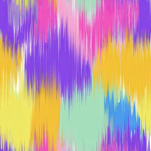多彩渐变抽象波纹图案
