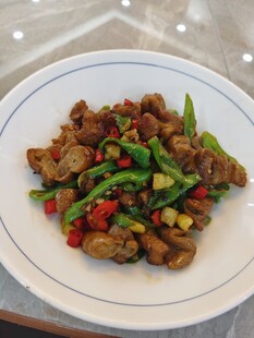 美味青椒炒肉