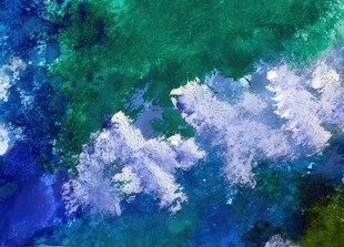 梦幻水彩抽象图案纹理