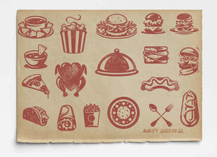 20款入快餐图案