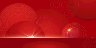 红色背景