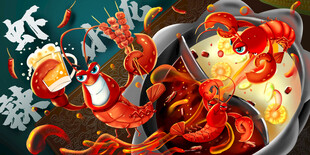 麻辣鲜香的美味小龙虾