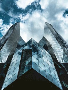 现代都市摩天大楼景观