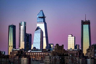 都市璀璨天际线