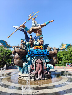 神话主题喷泉雕塑