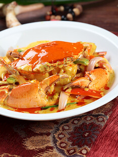 招牌咖喱皇炒蟹  螃蟹 泰式咖