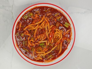 新疆特色美味炒米粉