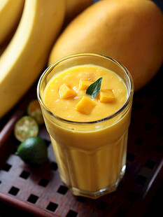 芒果香蕉奶昔 芒果汁