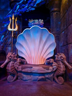 梦幻海底贝壳宝座场景