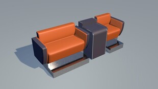 台球厅观球沙发