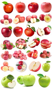 多样苹果素材集合
