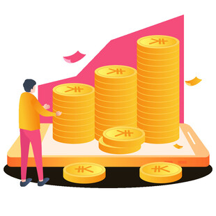 男子助力财富增长