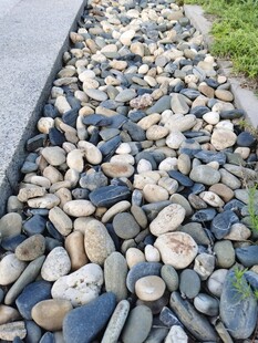 鹅卵石小径自然之美