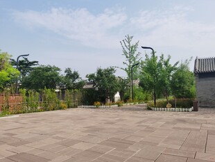 户外宽敞庭院景观