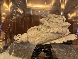 精美石雕艺术品展示