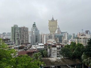 澳门城市景观俯瞰