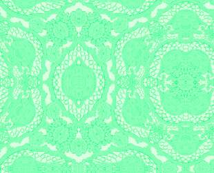 浅绿色几何花纹背景图