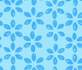 浅蓝色花朵图案背景