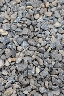 碎石特写