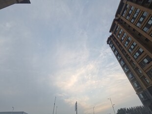 城市天际线与天空景观