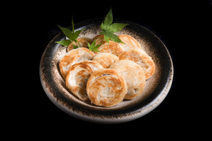 传统面点金丝饼干饼千层饼