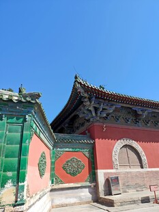 中式古建筑一角