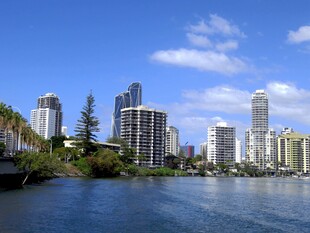黄金海岸城市风光