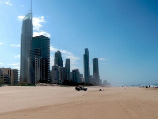 黄金海岸海滩风景