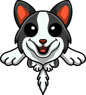 可爱卡通小狗形象