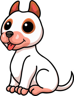 可爱卡通小狗形象