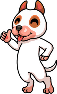 跳舞的可爱小狗