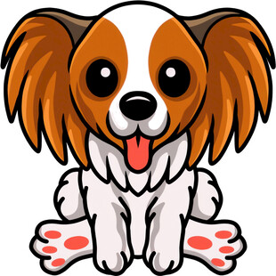 可爱小狗卡通形象