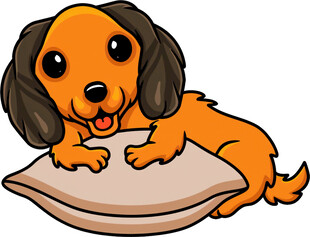 趴着的可爱小狗