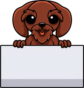 小狗举牌待填内容