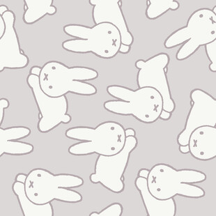 可爱兔子图案背景